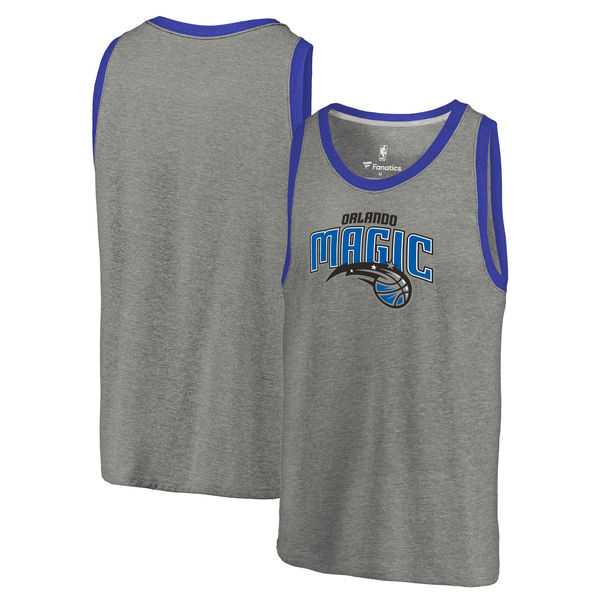 Orlando Magic Team Essential Tri-Blend Tank Top - Heather Gray,We sell and wholesale Orlando Magic Team Essential Tri-Blend Tank Top - Heather Gray on line form chian!